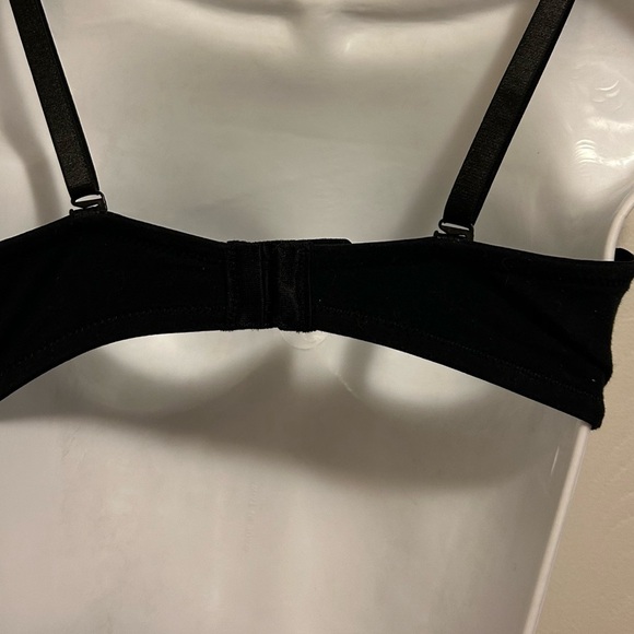 💜36B La Vie En Rose Black convertible Underwire Bra - Picture 4 of 6